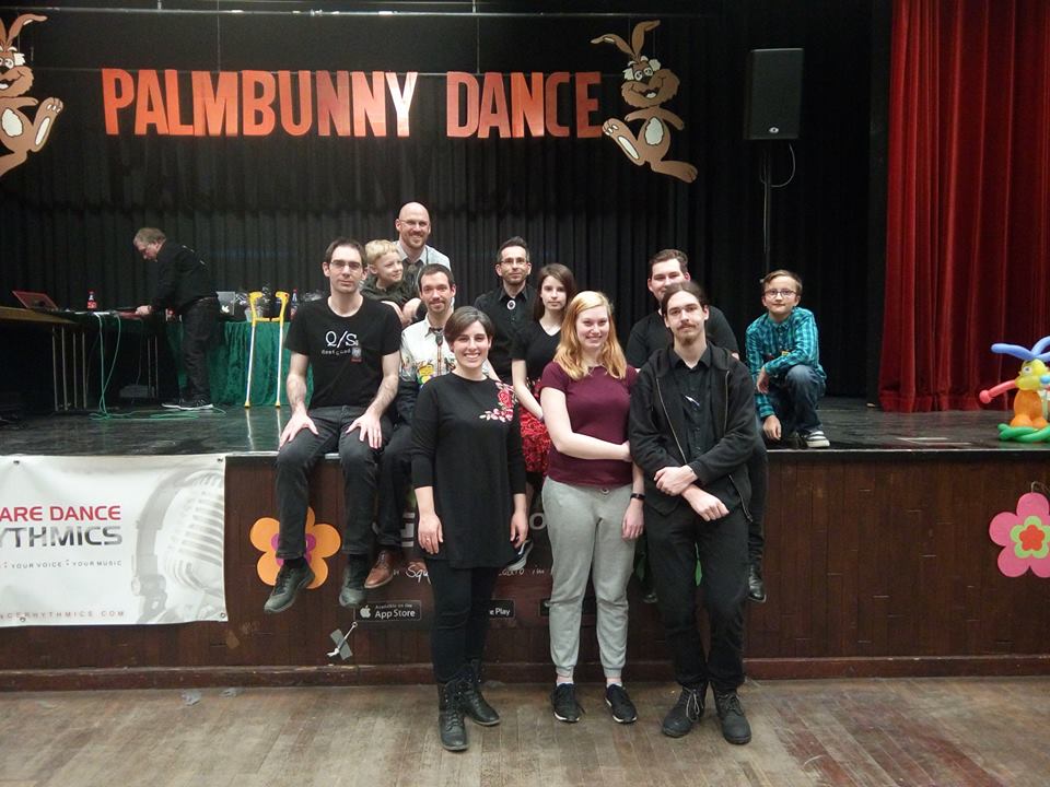 Gruppenfoto Palmbunny Dance, 16. März 2018, © Lion Squares Germany e. V.