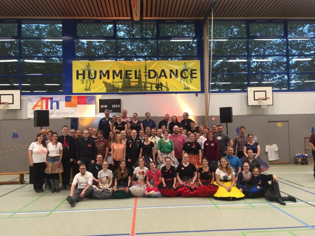 Gruppenfoto Hummel Dance am Samstagabend, © Lion Squares Germany e. V.